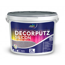 Силиконовая декоративная штукатурка Dekorputz "Короед" Nanofarb 